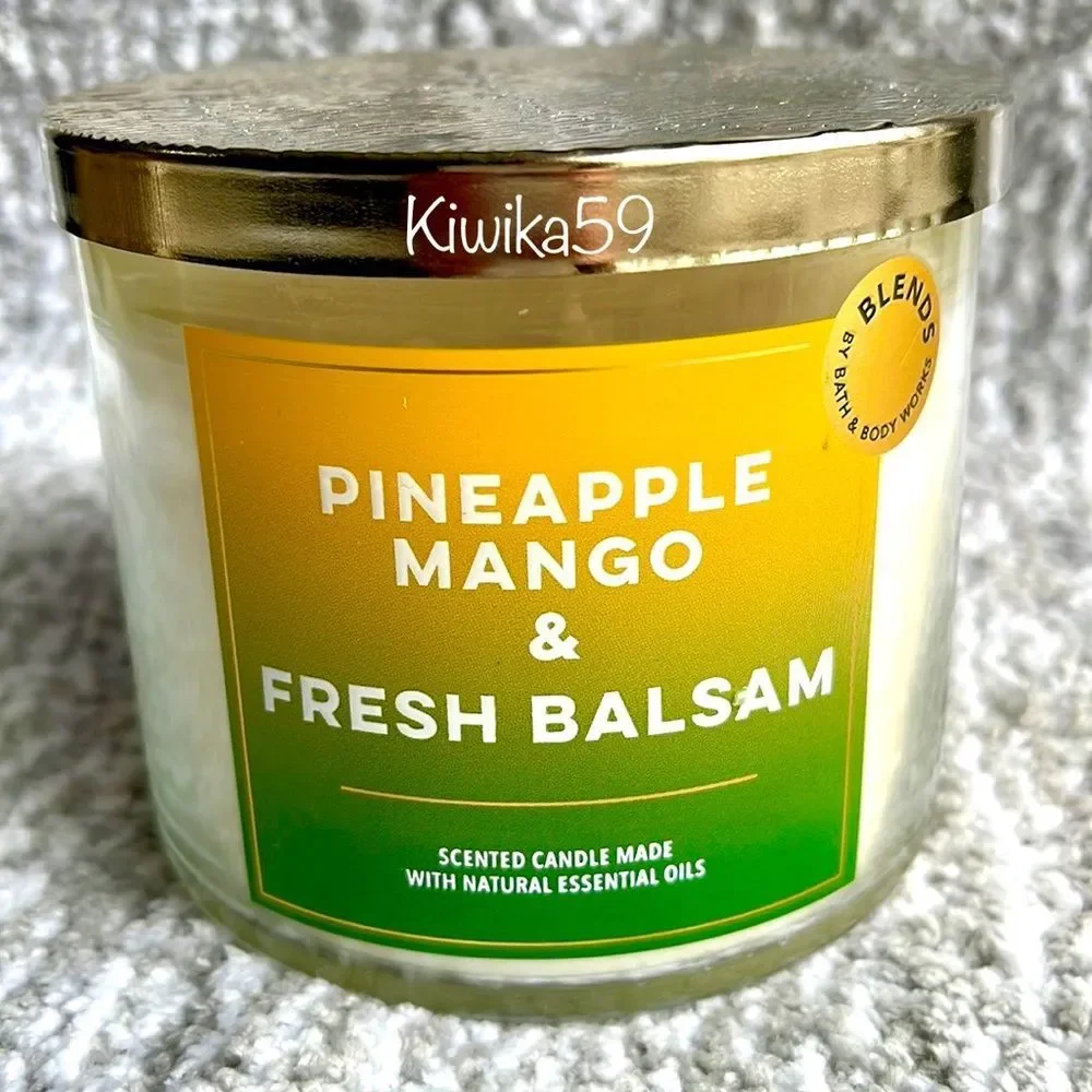 Bath & Body Works Pineapple Mango & Fresh Balsam Candle